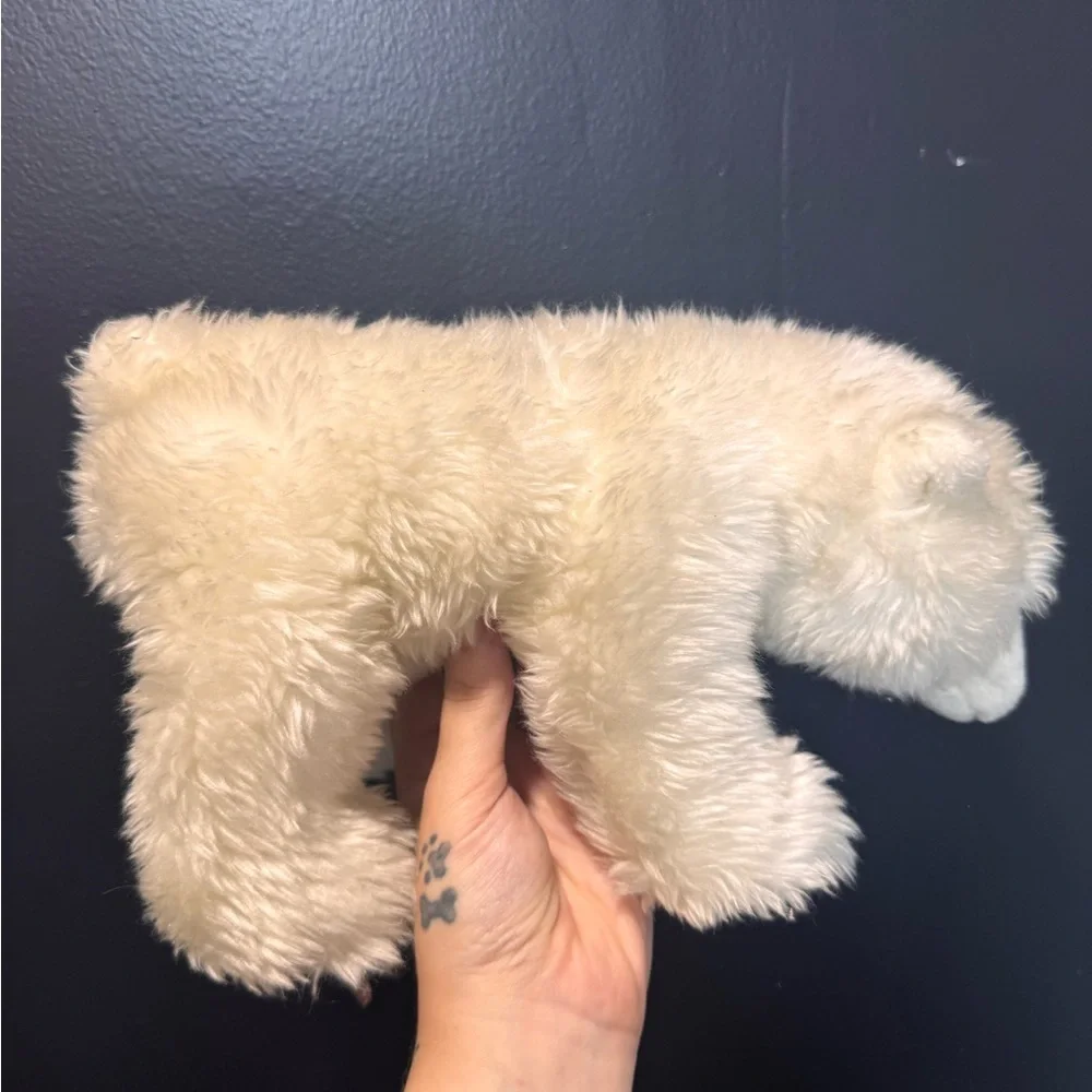 National Geographic Polar Bear Plush Stuffed Animal White Arctic Bear Soft Toy